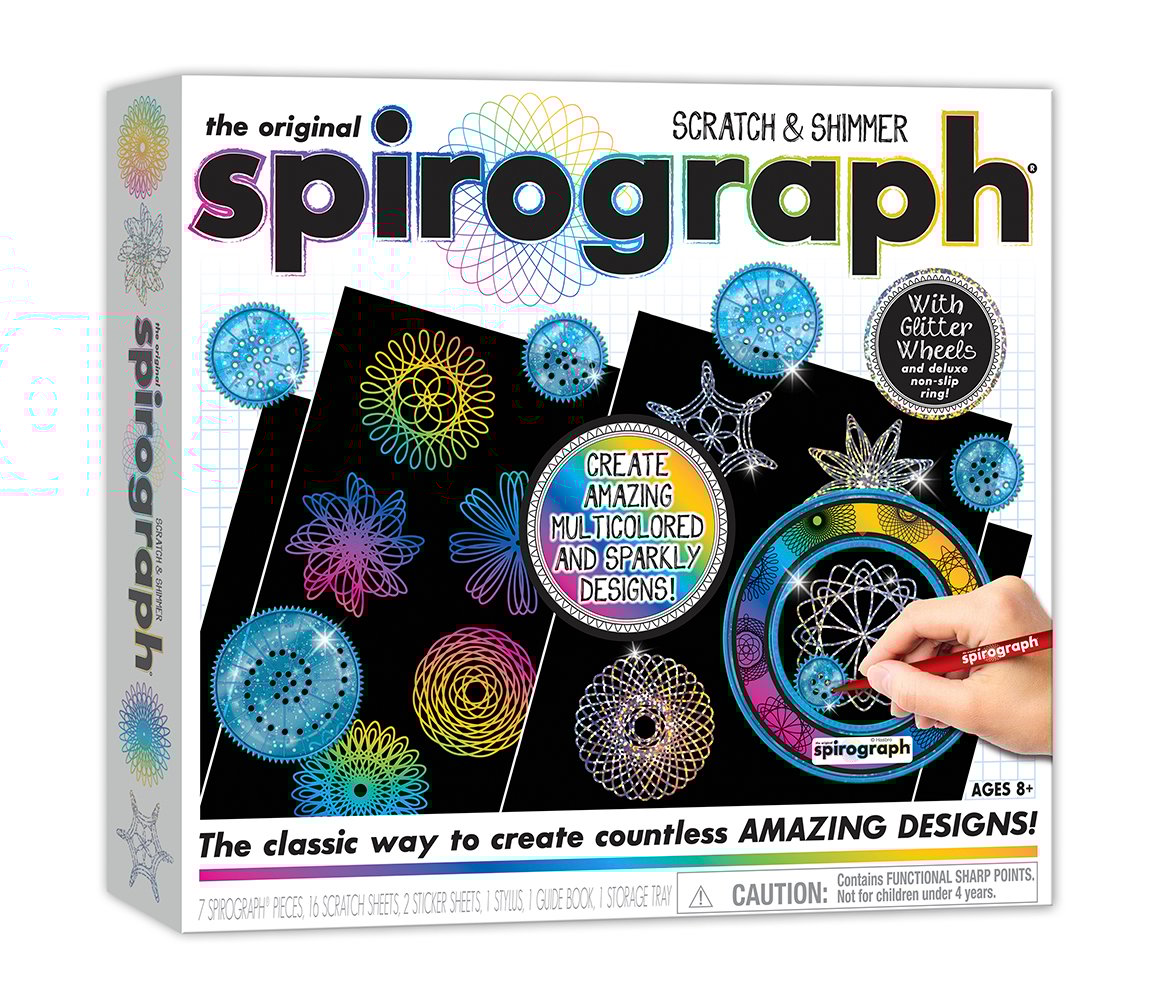 Spirograph - Gratte & Miroite ( bil. ) - DESSIN & COLORIAGE - HASBRO