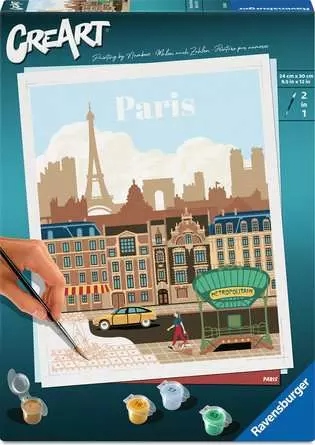 Creart - Paris 24x30cm - DESSIN & COLORIAGE - RAVENSBURGER
