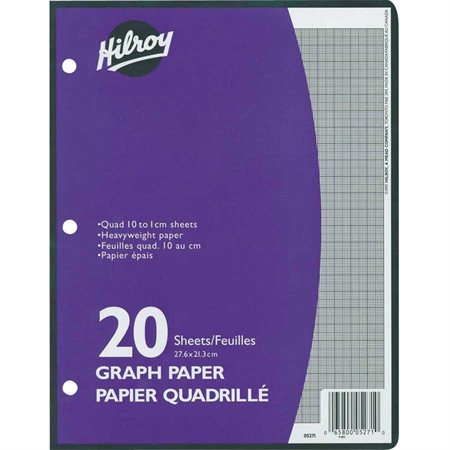 FEUILLE QUAD. MILLIMETRIQUE - PAPETERIE - MICROSOFT
