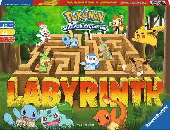 Labyrinthe Pokémon ( FR ) - JEUX DE SOCIÉTÉ ET FAMILLE - RAVENSBURGER
