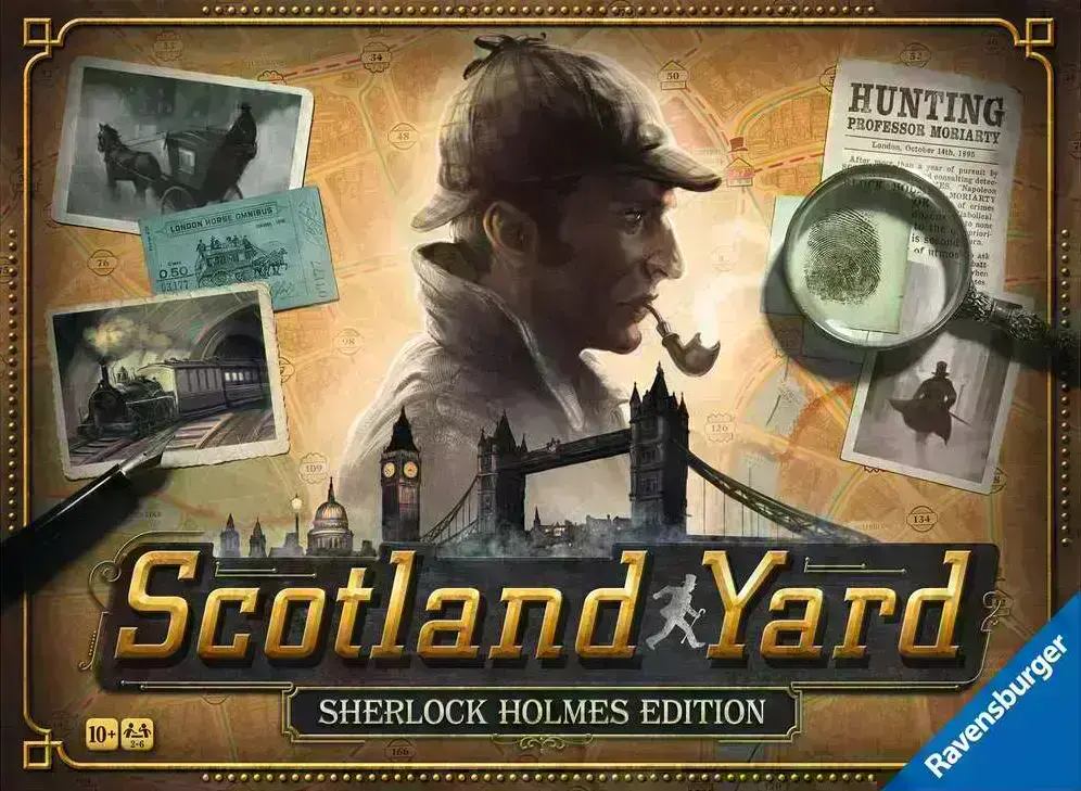 SCOTLAND YARD SHERLOCK HOLMES EDIT - JEUX DE STRATEGIE & DE TABLE - RAVENSBURGER