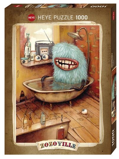 HEYE - ZOZOVILLE BATHTUB, 1000 PCES - 1000 PIÈCES - HEYE