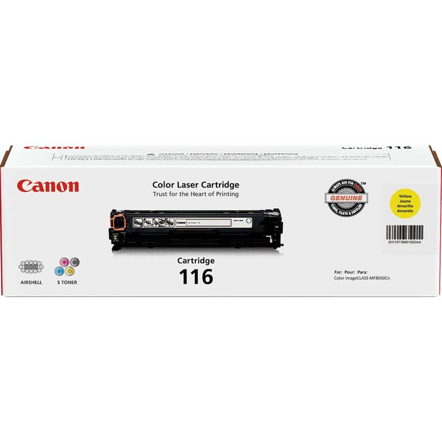 CARTOUCHE CANON 116 JAUNE - INFORMATIQUE - CANON