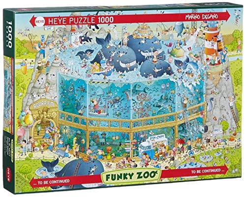 HEYE 1000 FUNKY ZOO OCEAN HABITAT - 1000 PIÈCES - HEYE