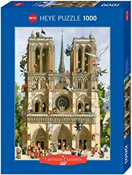 HEYE- VIVE NOTRE DAME! , LOUP - 1000 PIÈCES - HEYE