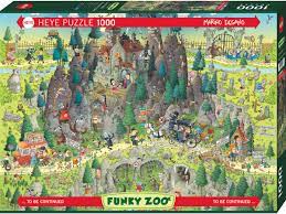 Heye - Funky Zoo Transylvanian Habitat - 1000 PIÈCES - HEYE
