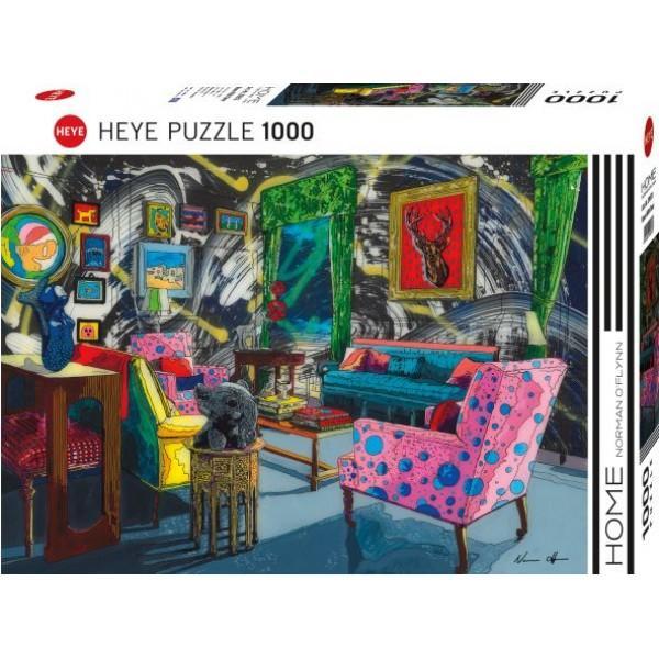 HEYE 1000 ROOM WITH DEER - 1000 PIÈCES - HEYE
