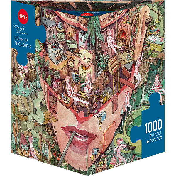 CASSE-TETE 1000 HOME OF THOUGHTS - 1000 PIÈCES - HEYE