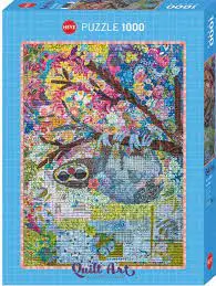 HEYE 1000 SEWN SLOTH - QUILT ART - 1000 PIÈCES - HEYE