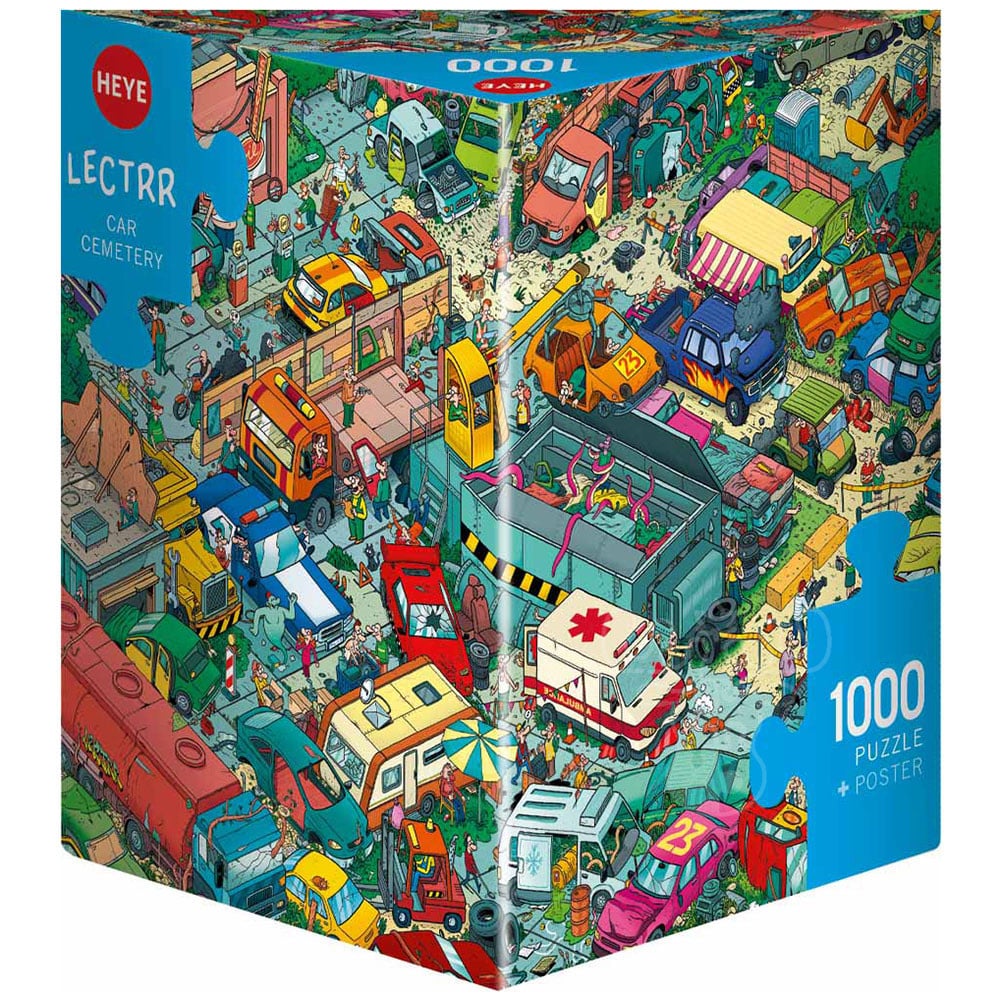 Heye - Car Cemetery, 1000 pièces - 1000 PIÈCES - HEYE