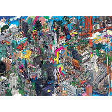 Heye - Pixorama San Francisco Quest, - 1000 PIÈCES - HEYE
