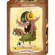Heye - Zozoville, Junk Food, 1000 pièces - 1000 PIÈCES - HEYE