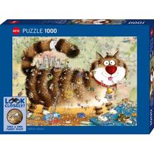 Heye - At the Cat, Look Closely, 1000 - 1000 PIÈCES - HEYE
