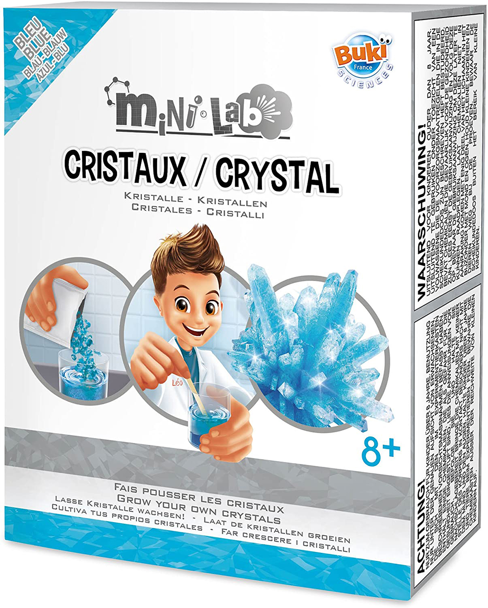 Buki France Mini Lab - Cristaux couleur - JEUX DE SCIENCE - Buki France