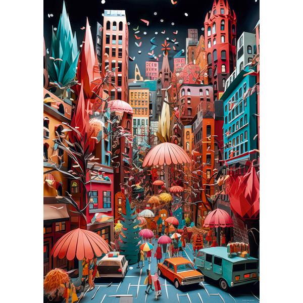 Heye - Street Canyon, 1000 pcs - 1000 PIÈCES - HEYE