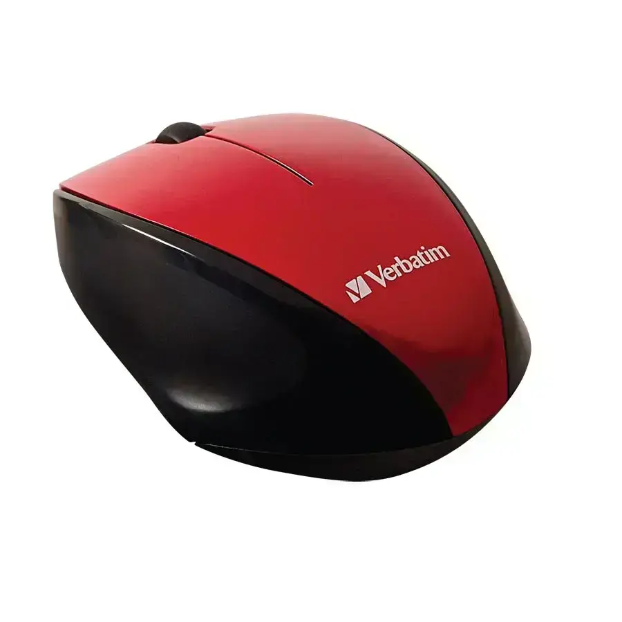 SOURIS OPTIQUE SANS FIL MULTI-TRAC ROUGE - INFORMATIQUE - verbatim