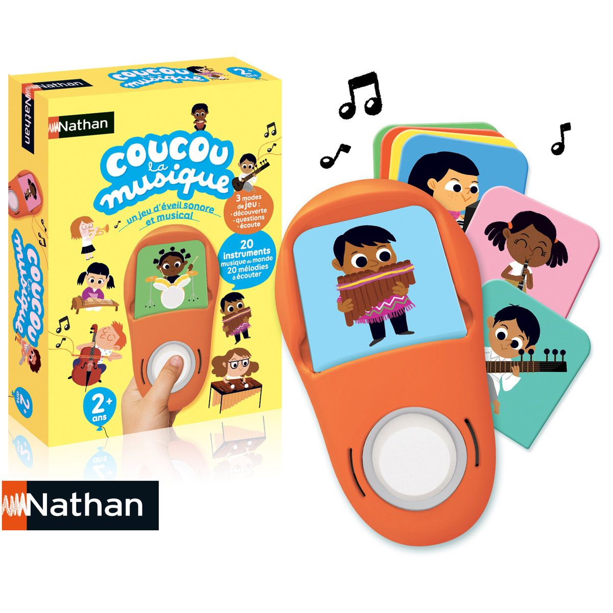 COUCOU LA MUSIQUE - JEUX ÉDUCATIF - NATHAN