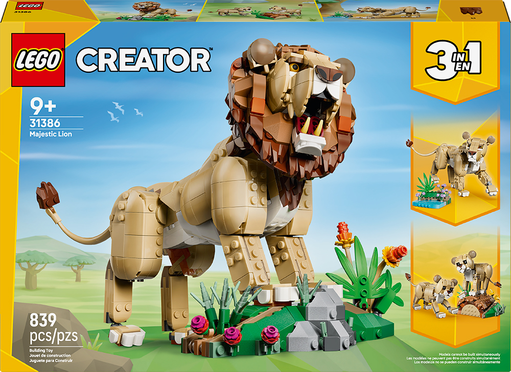 Creator - Le lion majestueux - CONSTRUCTION - LEGO