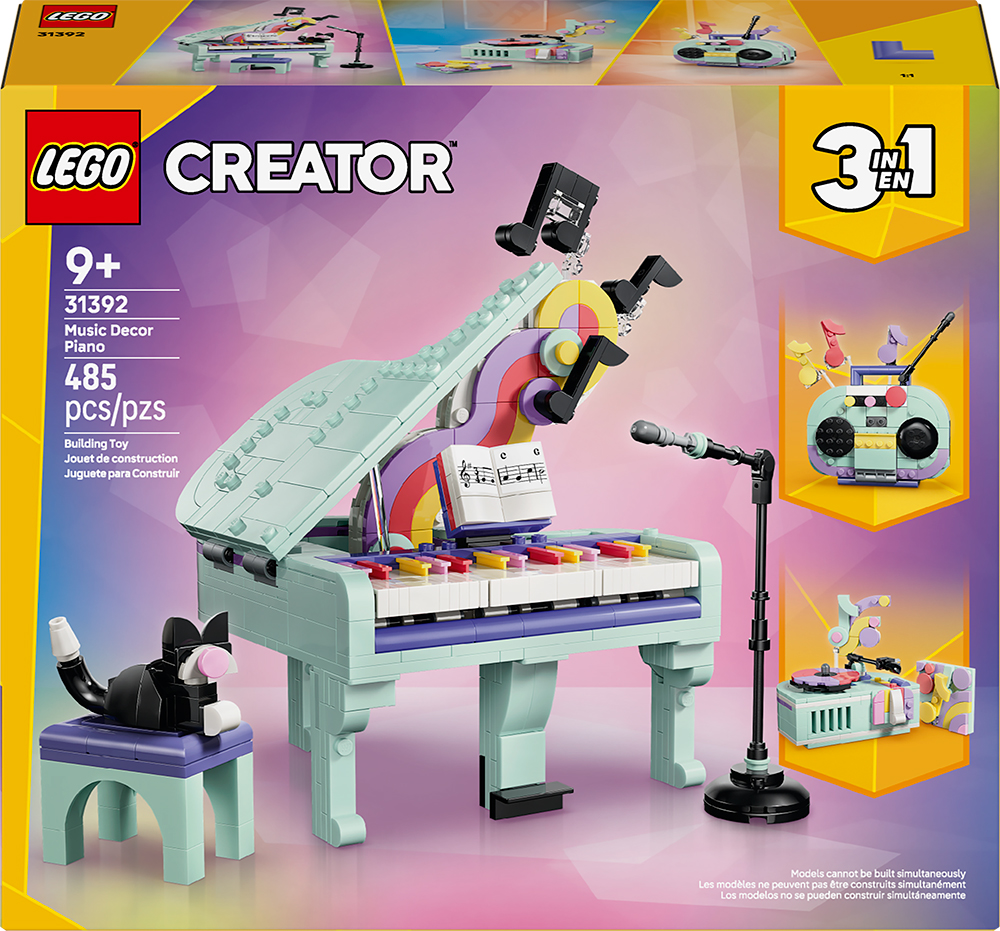 Creator - Piano et Chat - CONSTRUCTION - LEGO