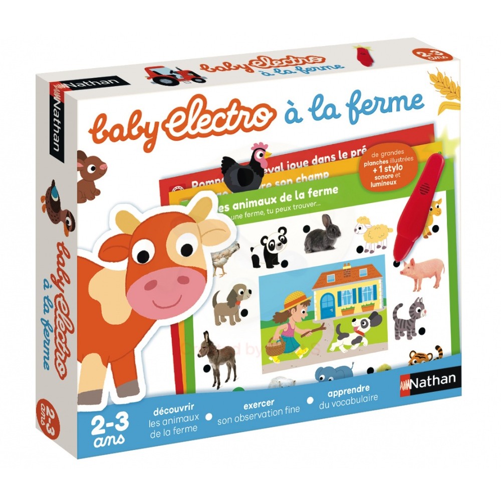 ELECTRO À LA FERME - JEUX ÉDUCATIF - NATHAN