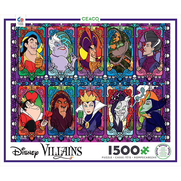 CASSE-TETE 1500 VILLAINS - 1500 PIÈCES - CEACO