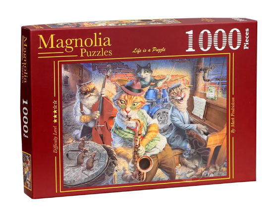 MAGNOLIA - GROUPIES AT RISK, 1000 PIECES - 1000 PIÈCES - MAGNOLIA