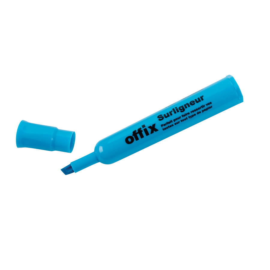 SURLIGNEUR OFFIX BLEU - INSTRUMENTS D'ECRITURE - MICROSOFT