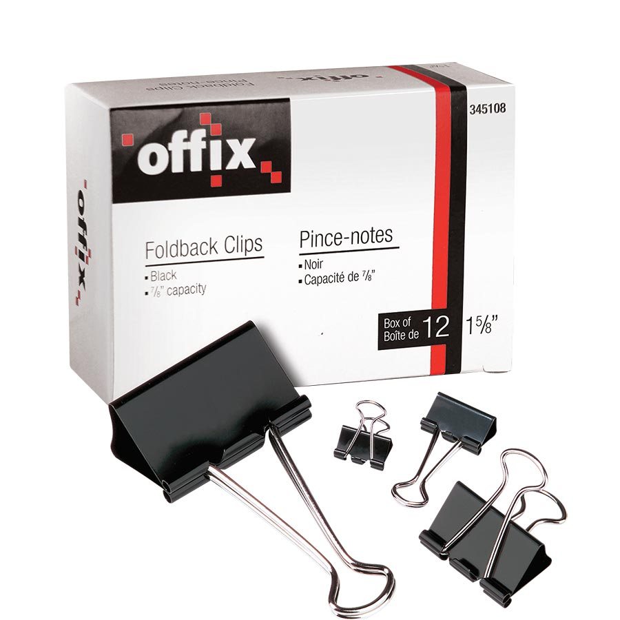 PINCE NOTE 9/16 - ACCESSOIRES DE BUREAU - OFFIX