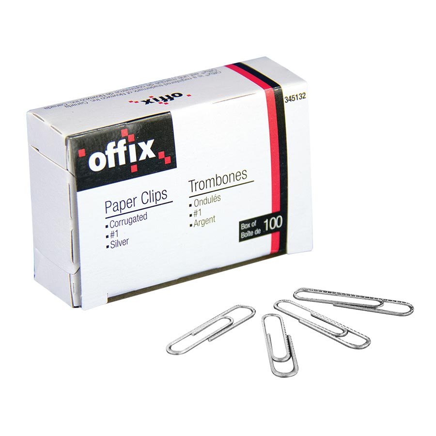 TROMBONES #1 DENTELE - ACCESSOIRES DE BUREAU - OFFIX