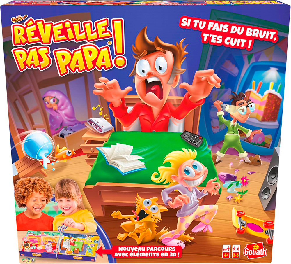 Reveille pas papa! ( fr ) - JEUX POUR ENFANTS - GOLIATH