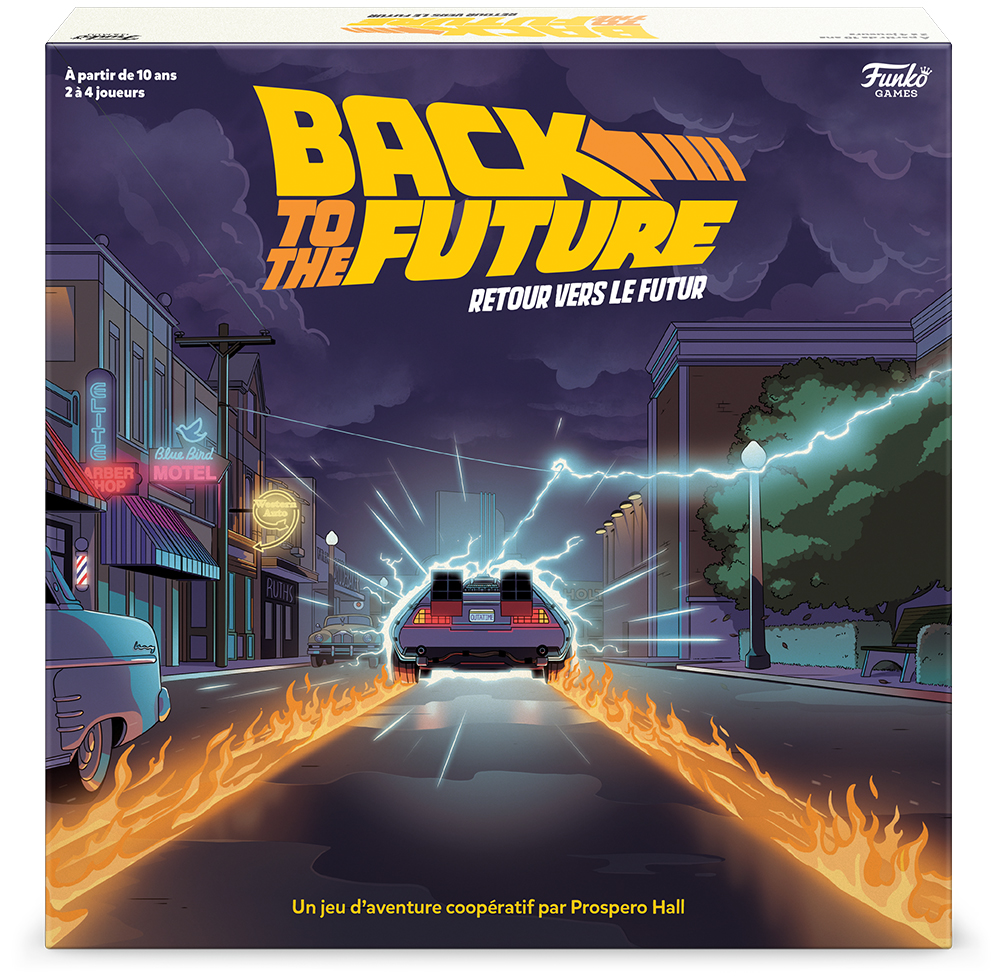 Jeu Back to the Future - Dans le temps - JEUX DE SOCIÉTÉ ET FAMILLE - FUNKO GAMES