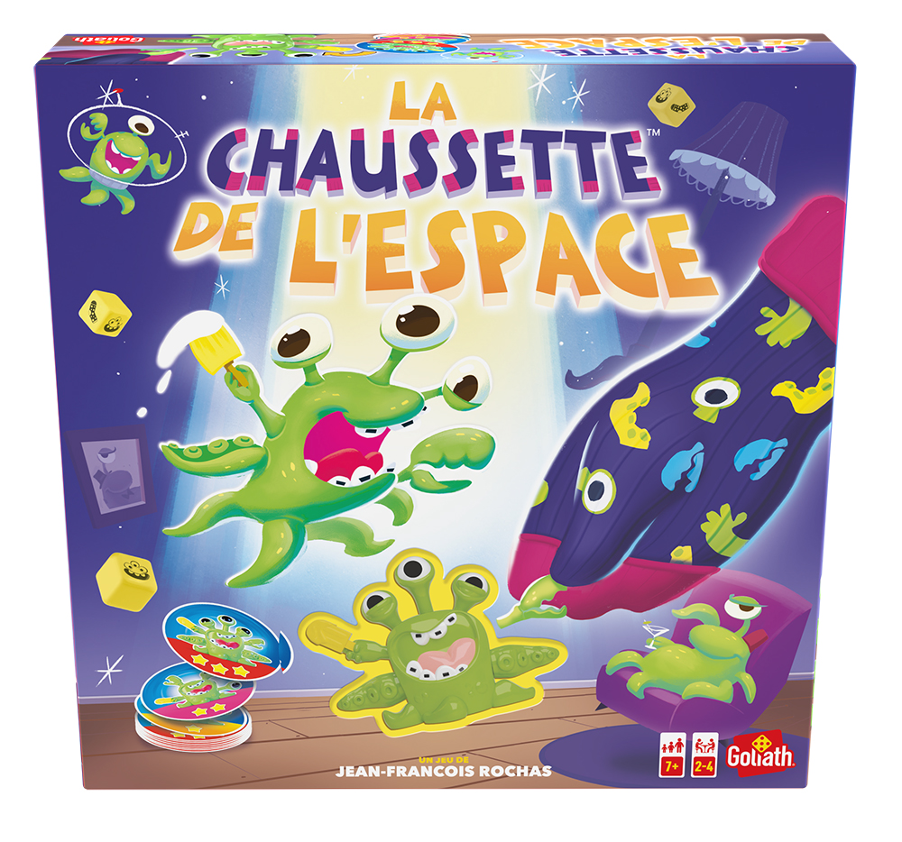 LA CHAUSSETTE DE L'ESPACE - JEUX DE STRATEGIE & DE TABLE - GOLIATH