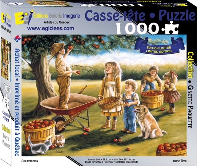 EGL - Aux pommes - 1000 PIÈCES - EDITIONS GALERIE L'IMAGERIE