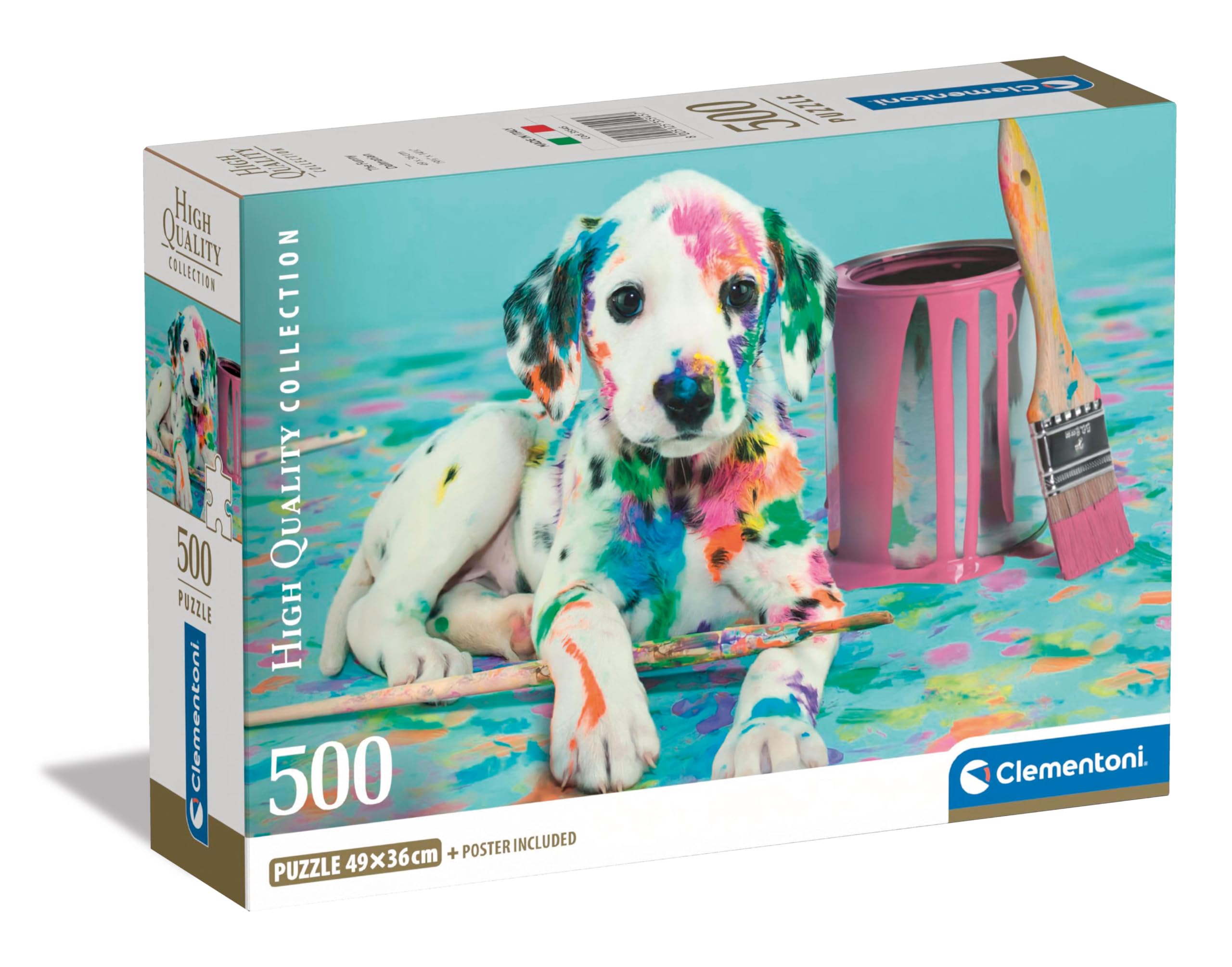 Clementoni - Dalmatien Rigolo, 500 pcs - 500 PIÈCES - CLEMENTONI