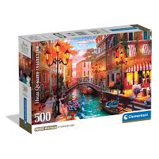 Clementoni - Coucher de soleil sur Venis - 999 PIECES ET MOINS - CLEMENTONI