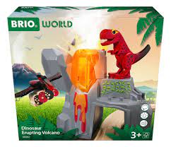 Brio - Dinosaure et volcan - JOUET DIVERS - BRIO