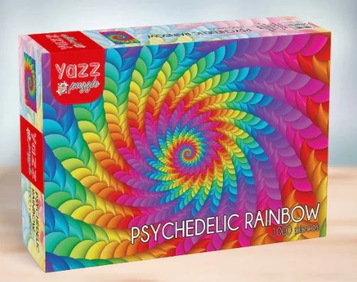 Yazz - Psychedelic rainbow, 1000 pces - 1000 PIÈCES - YAZZ