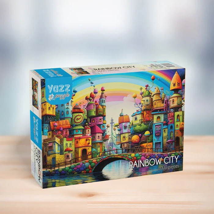 Yazz - Rainbow City, 1000 pieces - 1000 PIÈCES - YAZZ