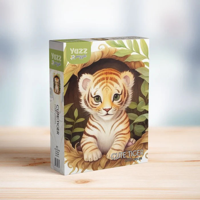 Yazz - Cute Tiger, 1000 pieces - 1000 PIÈCES - YAZZ