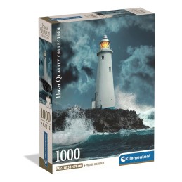 Clementoni - Phare dans la tempête, 1000 - 1000 PIÈCES - CLEMENTONI