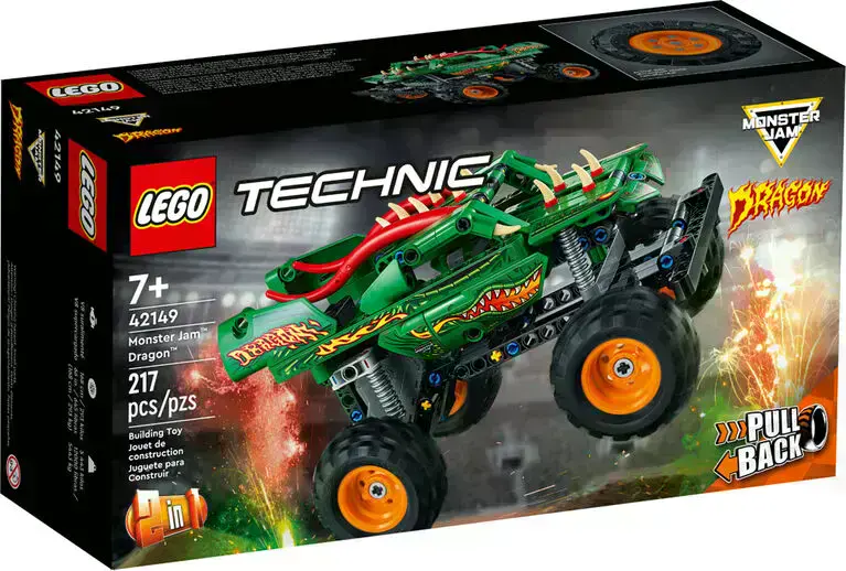 TECHNIC - MONSTER JAM DRAGON ( 0123) - CONSTRUCTION - LEGO