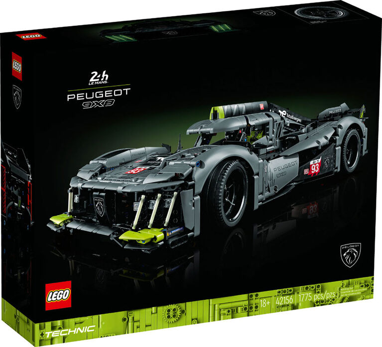 Technic - Peugeot 9x8 24 Le Mans Hybrid - CONSTRUCTION - LEGO