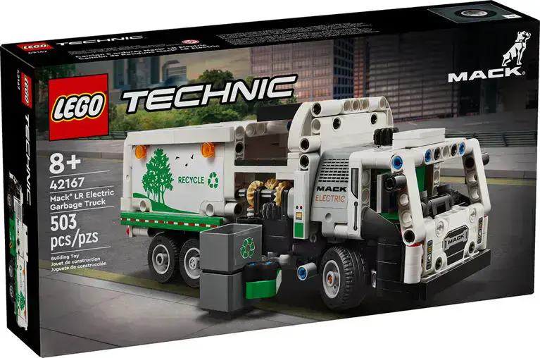 Technic - Camion à ordures Mack LR - CONSTRUCTION - LEGO