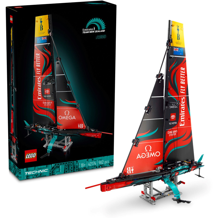 Technic - Le yacht Emirates New Zealand - CONSTRUCTION - LEGO