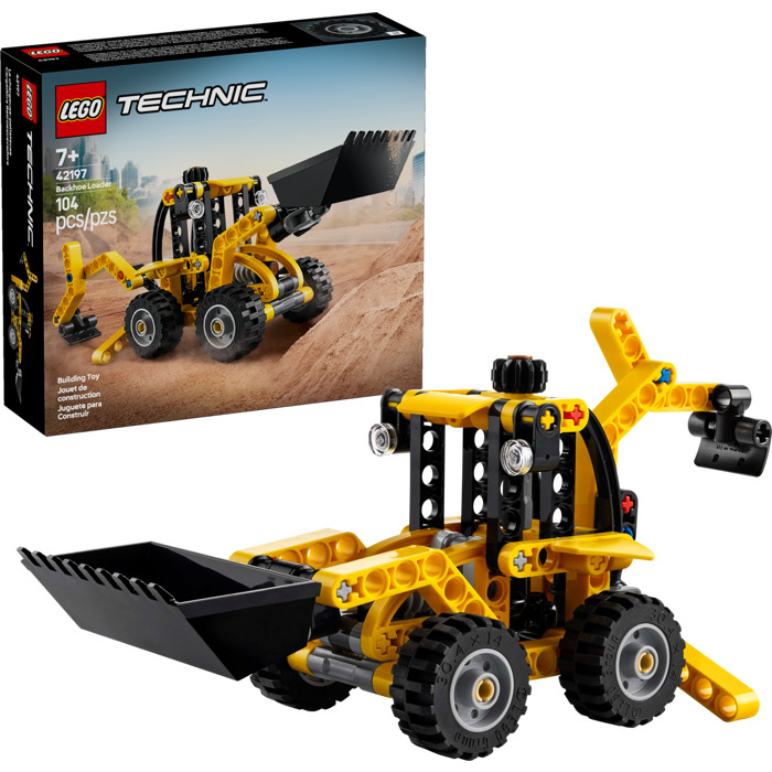 Backhoe loader, 104 pcs - CONSTRUCTION - LEGO