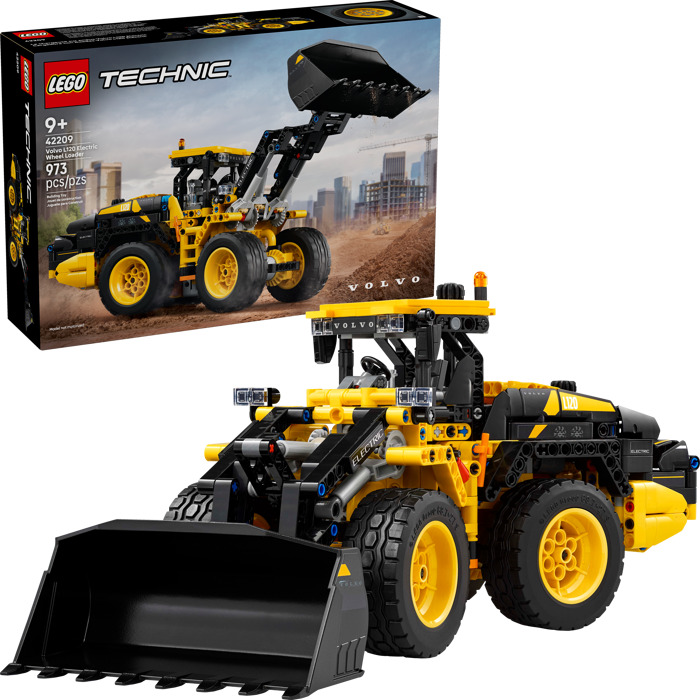 Technic - La chargeuse Volvo L120 - PELUCHE - LEGO