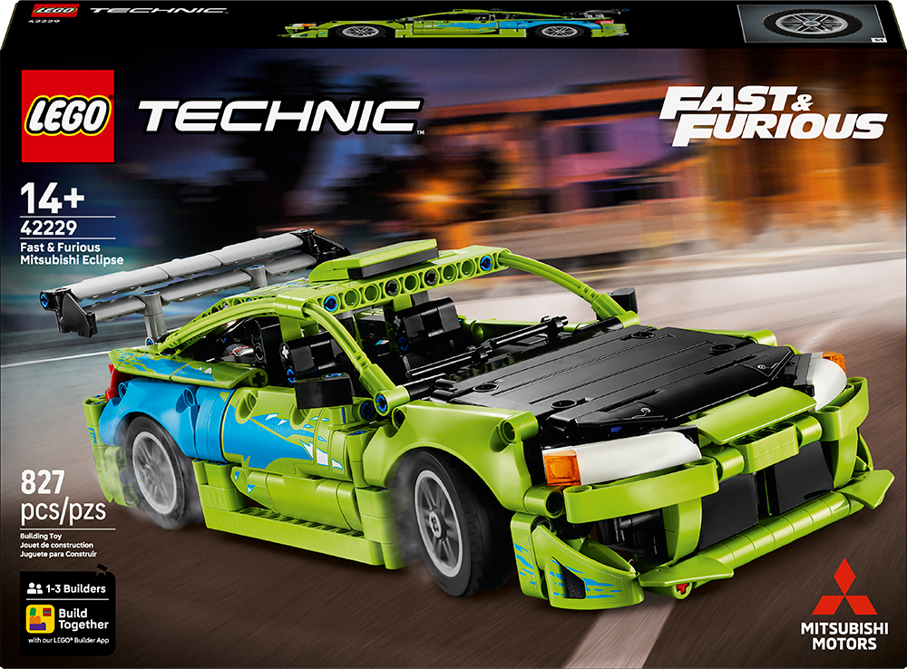 Technic - Mitsubishi Eclipse F&F - CONSTRUCTION - LEGO
