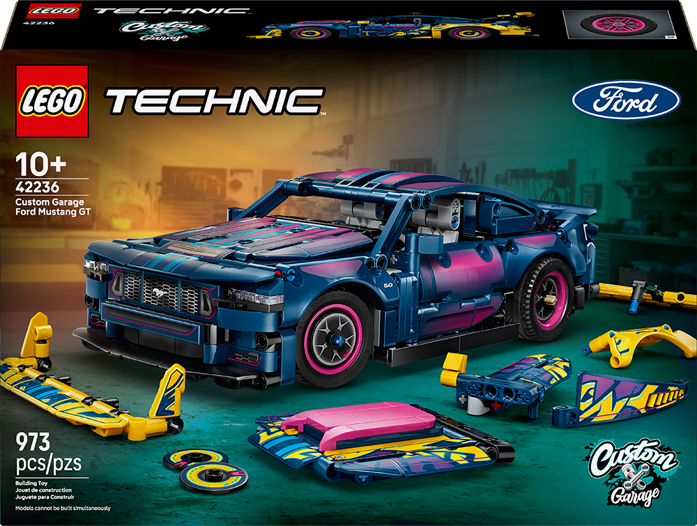 Technic - Ford Mustang GT Garage de - CONSTRUCTION - LEGO