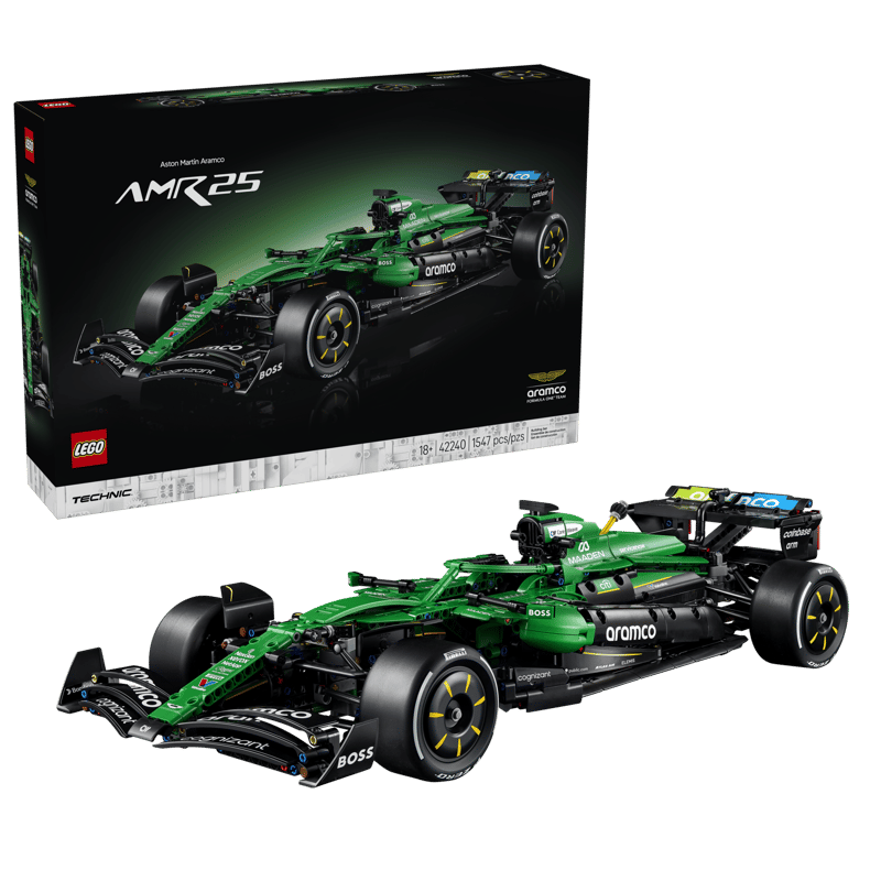 Technic - Aston Martin Aramco AMR25 F1 - Technic - Aston Martin Aramco AMR25 F1 - LEGO