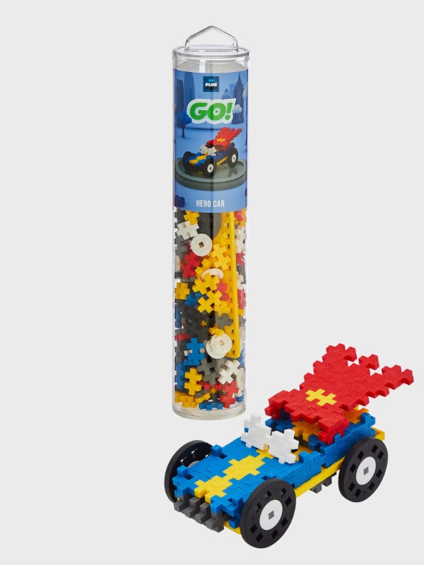 PLUS PLUS COLOR HERO CAR - CONSTRUCTION - PLUSPLUS
